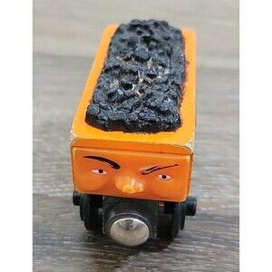 Vintage Thomas and Friends Wooden Railway Fred Pelhay Coal Co. Train Car
